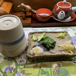 Otoineppu Tokyo - 蕎麦汁と薬味