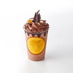 リンツ ショコラ ブティック＆カフェ - 「リンツ アイスショコラドリンク オレンジ」