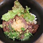 Gyuukushigyuunabejigen - ランチ限定ハラミステーキ丼