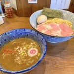 俺の麺 春道 - 味玉つけ麺（950円）