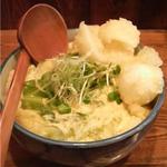 東京うどん 一将 - 春きゃべつの玉子とじうどん