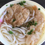 Jihanki Kona Oashisu - 天ぷらうどん   350円なり