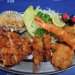 とんかつ松島 - ミックス定食