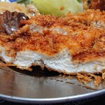 とんかつ松島 - チキンカツアップ