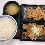 吉野家 - 牛皿・牛カルビ定食