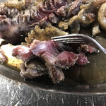 焼鳥丸万 - もも焼きのアップ