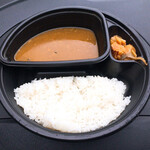 ＣｏＣｏ壱番屋 - エビあさりカレー（ライス少なめ）