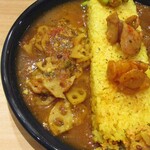 アグロカリー - 週替りカレーのレンコンのカツオ出汁カレー