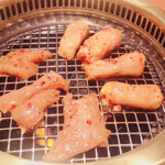 銀座 王十里 - 特上ホルモン 2000円 ＆ 特上ミノ 2000円