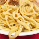 ラーメン二郎 - 麺