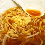 ラーメン二郎 - ここでショウガまぜまぜ～♪