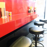 ラーメン二郎 - 店内の様子