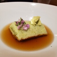 馳走 啐啄一十  - 山形産だだ茶豆の豆腐