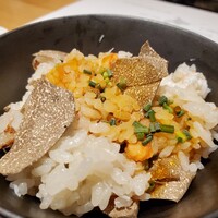 馳走 啐啄一十  - トリュフ卵かけご飯
