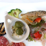 エビスエスクラッシコ - 稚鮎とヒラマサ