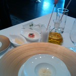 レストラン サンパウ - これがマイクロメニューの本物、楽しいですね、遊んでるのがいい