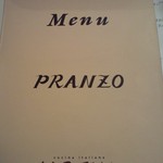 ラ・ベットラ・ダ・オチアイ - メニュー表紙