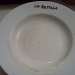 ラ・ベットラ・ダ・オチアイ - ウニソースをフォカッチャできれいに拭いて、満腹