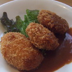 洋食よだれ道 - コロッケ3種