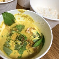 Longrain Tokyo - ①シーフードグリーンカレー(ジャスミンライス付)1800円