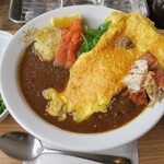 ブラウンオニオンカレーファクトリー - ・「2種のカレー チーズエッグ(¥1320)」