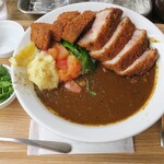 ブラウンオニオンカレーファクトリー - ・「ロースかつカレーB 特選ロース(¥1680)」