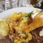 ブラウンオニオンカレーファクトリー - チーズたっぷり。