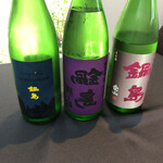 日本料理 TOBIUME - 鍋島 3種飲み比べ！
      裏鍋島とは！凄い！！