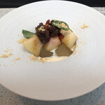 日本料理 TOBIUME - 桃の餡蜜