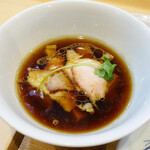 飯田商店 - つけ麺 1000円
      （濃厚昆布鰹出汁かけ）