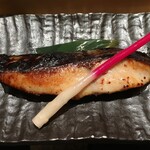 五穀 - (料理)銀ヒラス粕漬け焼き