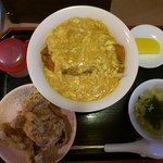 サウスヴィラ - ろんどん（７００円）＆からあげ２個（３００円）。
