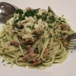 ボーノ - ジェノベーゼ  パンチェッタが たっぷりです