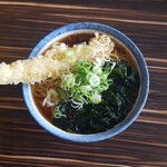 長命うどん千音寺店 - 大う中いか天わかめぬる