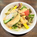 インドダイニング ドルガ - セットのサラダ