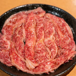 焼肉問屋 牛蔵 - 2020.7 薄切りカルビ（869円）