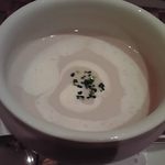 ルナール ブルー - むらさきいもの冷製スープ