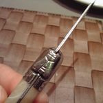 ルナール ブルー - カトラリーにはかわいいセミが