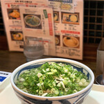 晴天の風 - 鶴岡産九条ねぎラーメン980円