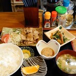 Tonichi Shokudou - 豚肉生姜焼(日替りランチ)