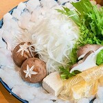 「淡路洋葱海鳗火锅套餐」