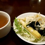 ザックス - 取り放題のサラダ＆スープ(コンソメ)