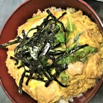 Nihombashi Choujuan - 200728火　東京　日本橋長寿庵　半親子丼470円