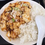 四川風中華 華澄味 - 2020年7月時点 選べるセットでハーフ麻婆丼