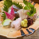 季節料理 薗 - 縞鯵造り