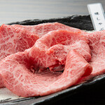 焼肉さのや - 料理写真:特選近江牛焼しゃぶ