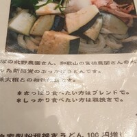 自家製粉石臼挽きうどん 青空blue 本店 - 