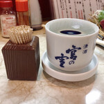 大衆酒場 大番屋 - 日本酒一合　390円