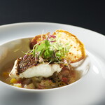 restaurant hache - 様々な調理法で楽しむ魚介料理（例）