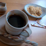 田園茶屋　いとわ - 食後のセットコーヒー（＋150円）。これでも十分な美味しさ。